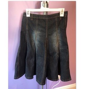 Jean skirt